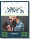 Praying for Pastors and Staff Ministers