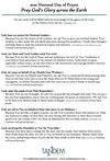 National Day of Prayer 2020 - Prayer Guide
